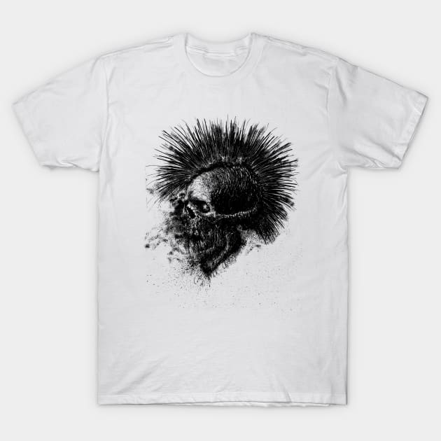 Crust Skull T-Shirt by StefanoArtibani